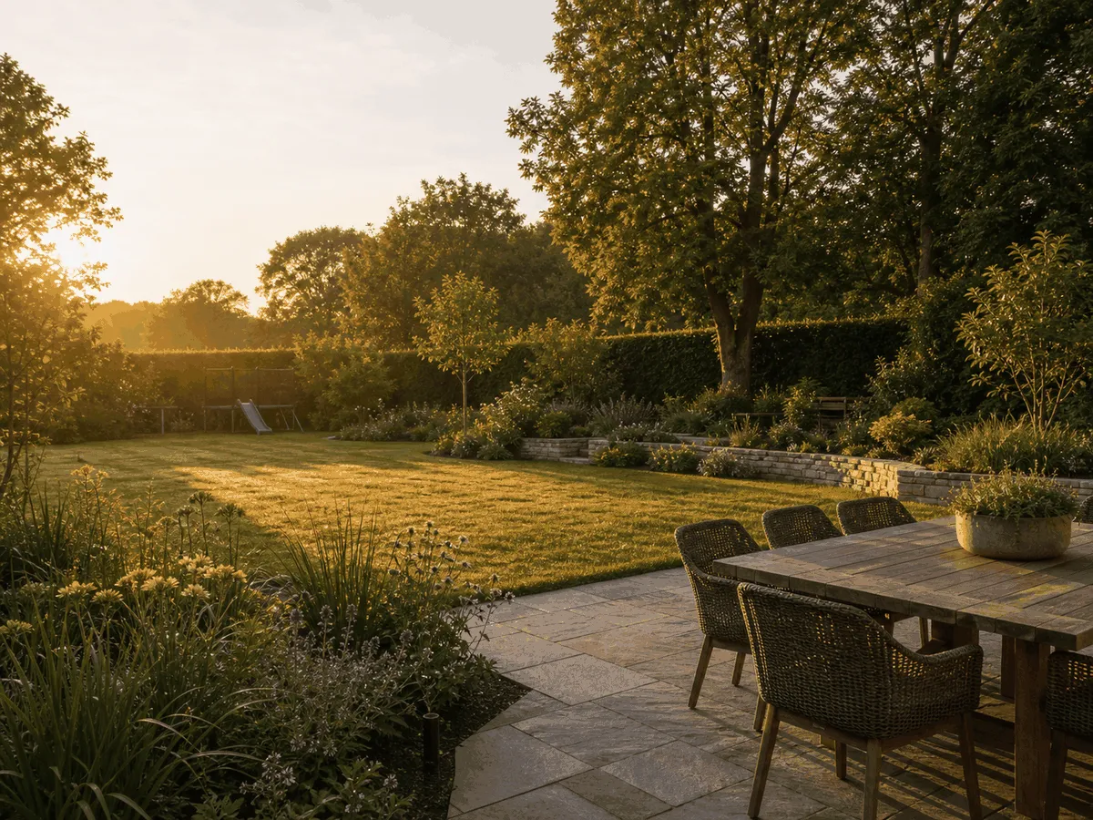Family garden, Greystones by Kearney Landscapes
